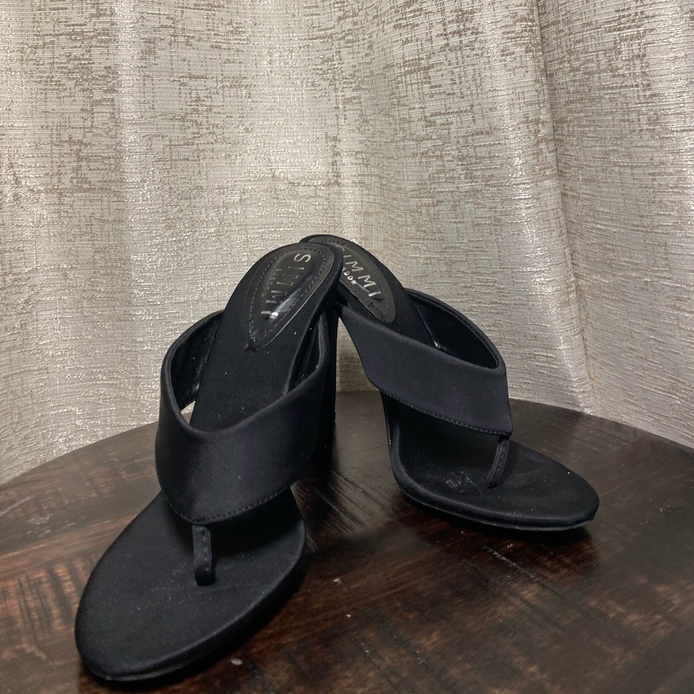 Black sandal heels ASOS